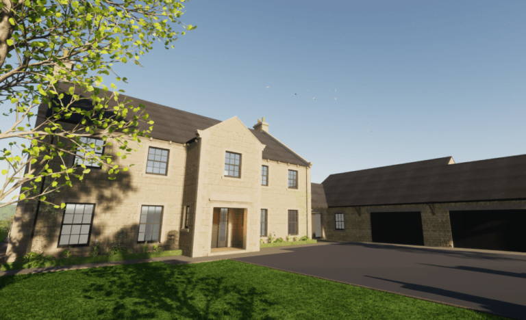 SGH Architects Ltd — Plans approved for a prestigious new house